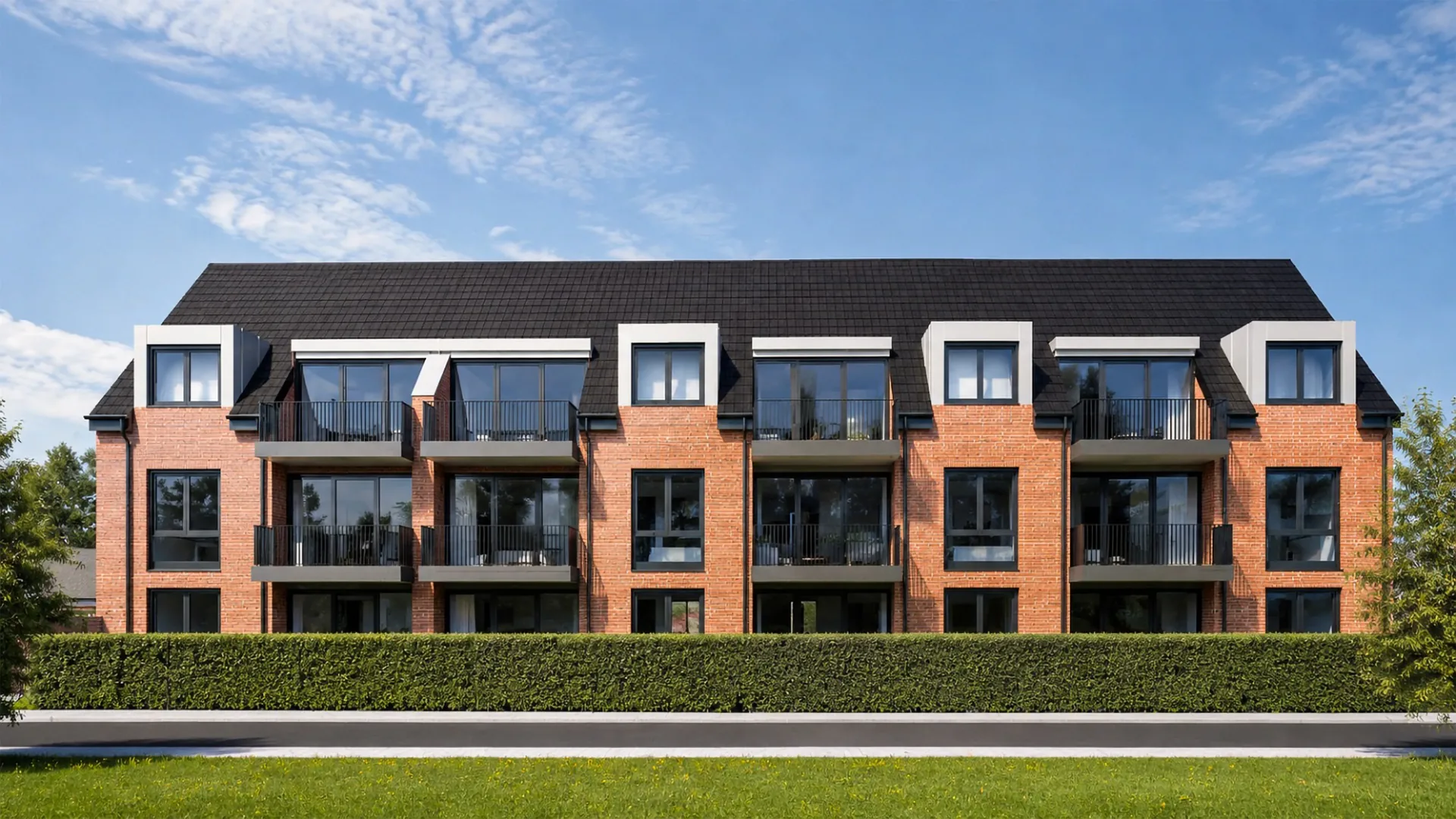 Wefers Hof – Frontansicht Haupteingang