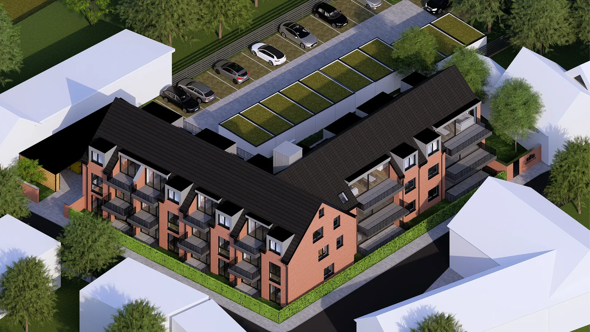 Wefers Hof – Visualisierung des Neubauprojekts in Nettetal-Leuth